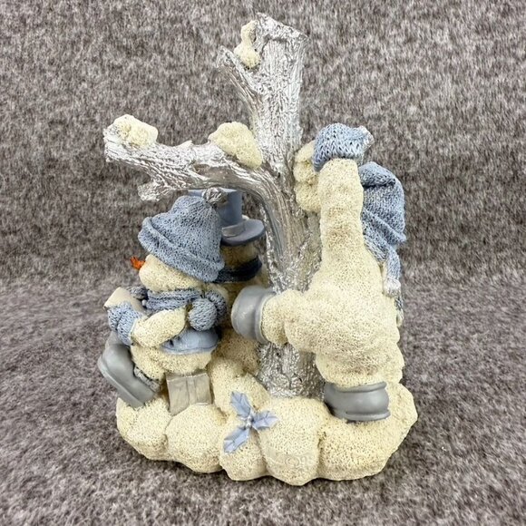 ✅Snow Buddies Around Tree Figurine 1998 7"×5.5"×4" Christmas Decor ✅MISSING BIRD - Picture 7 of 12